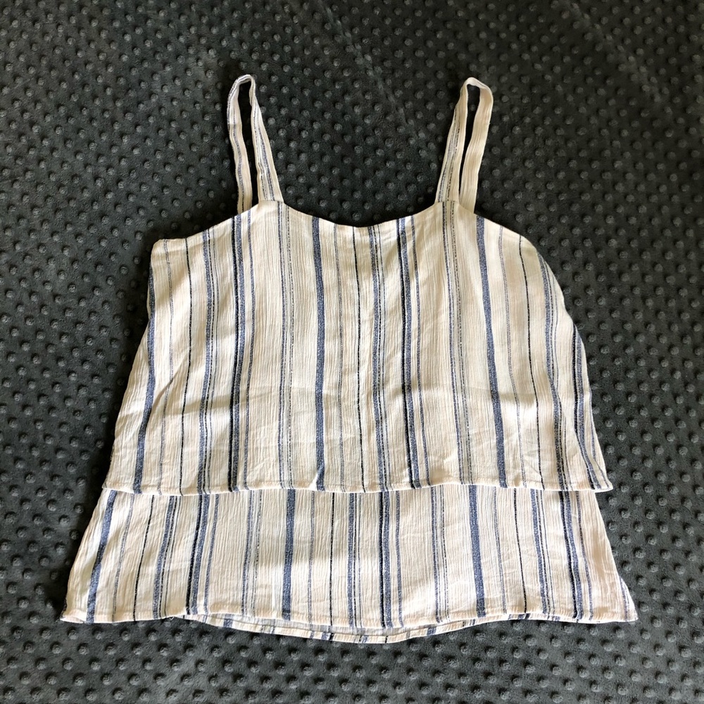 Babeau Rayon Striped Tank
